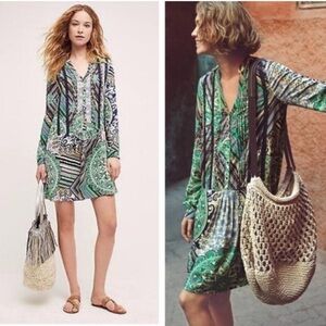 Anthropologie Tiny Caviana Shirt Dress Size M